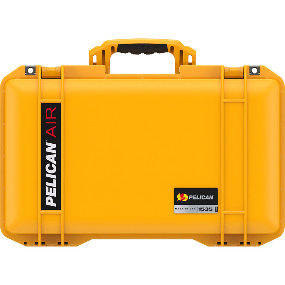 Pelican 1535 Air Case - Yellow with Foam
