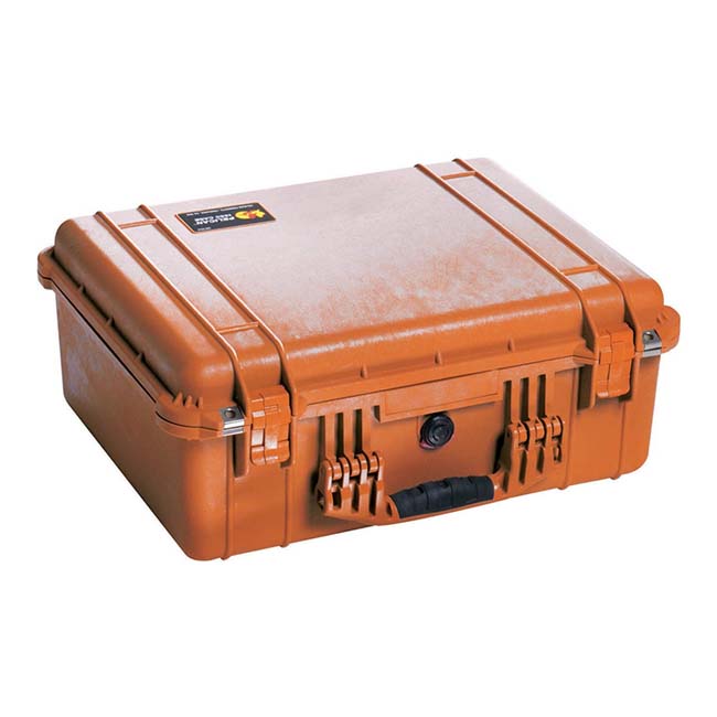 Pelican 1550 Case - Orange with Foam