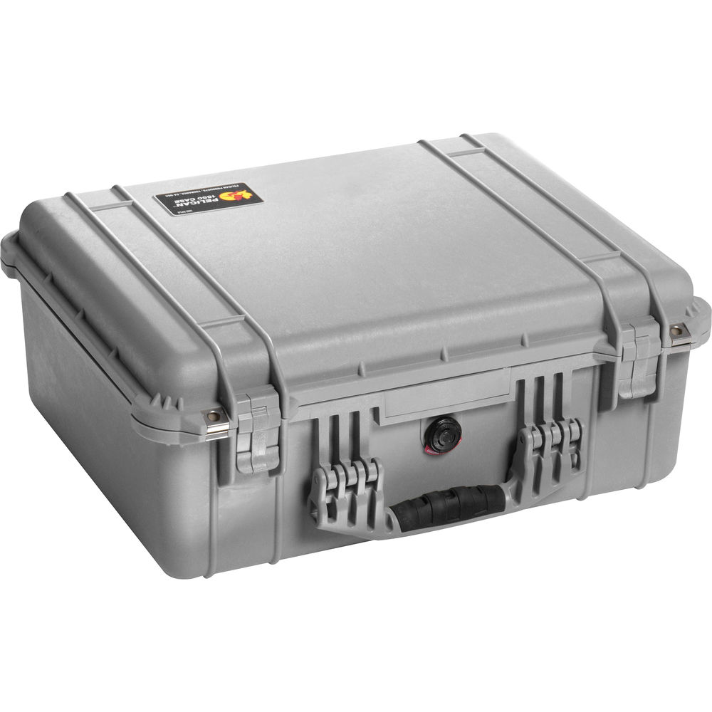 Pelican 1550 Case - Silver without Foam