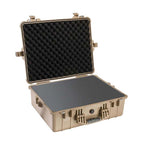 Pelican 1600 Case - Desert Tan with Foam