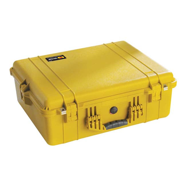 Pelican 1600 Case - Yellow without Foam