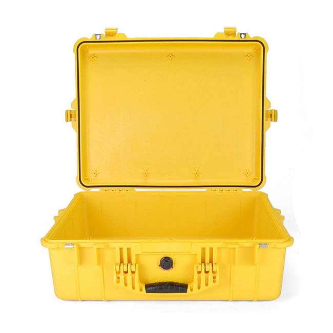 Pelican 1600 Case - Yellow without Foam