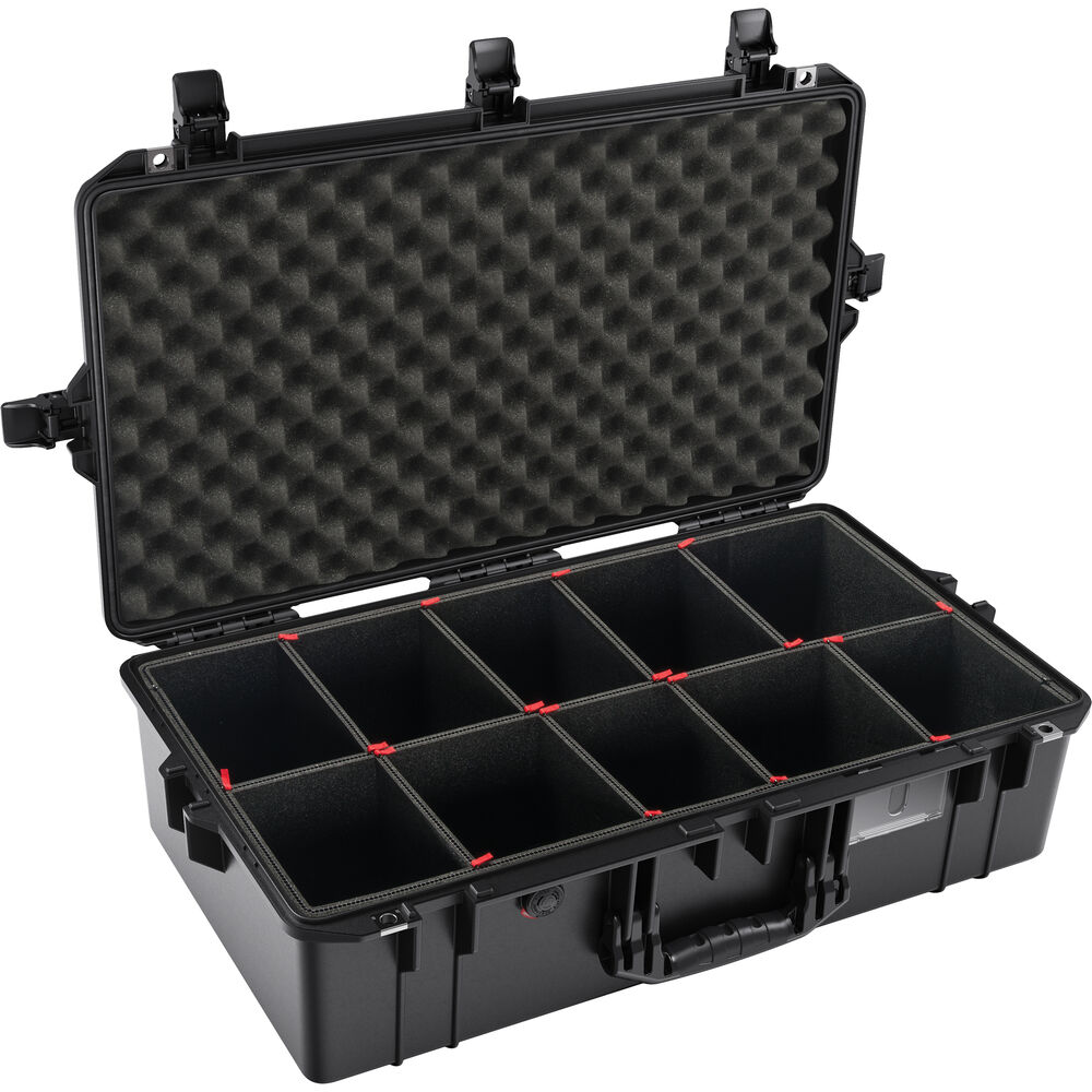 Pelican 1605 Air Case - Black with Trekpak