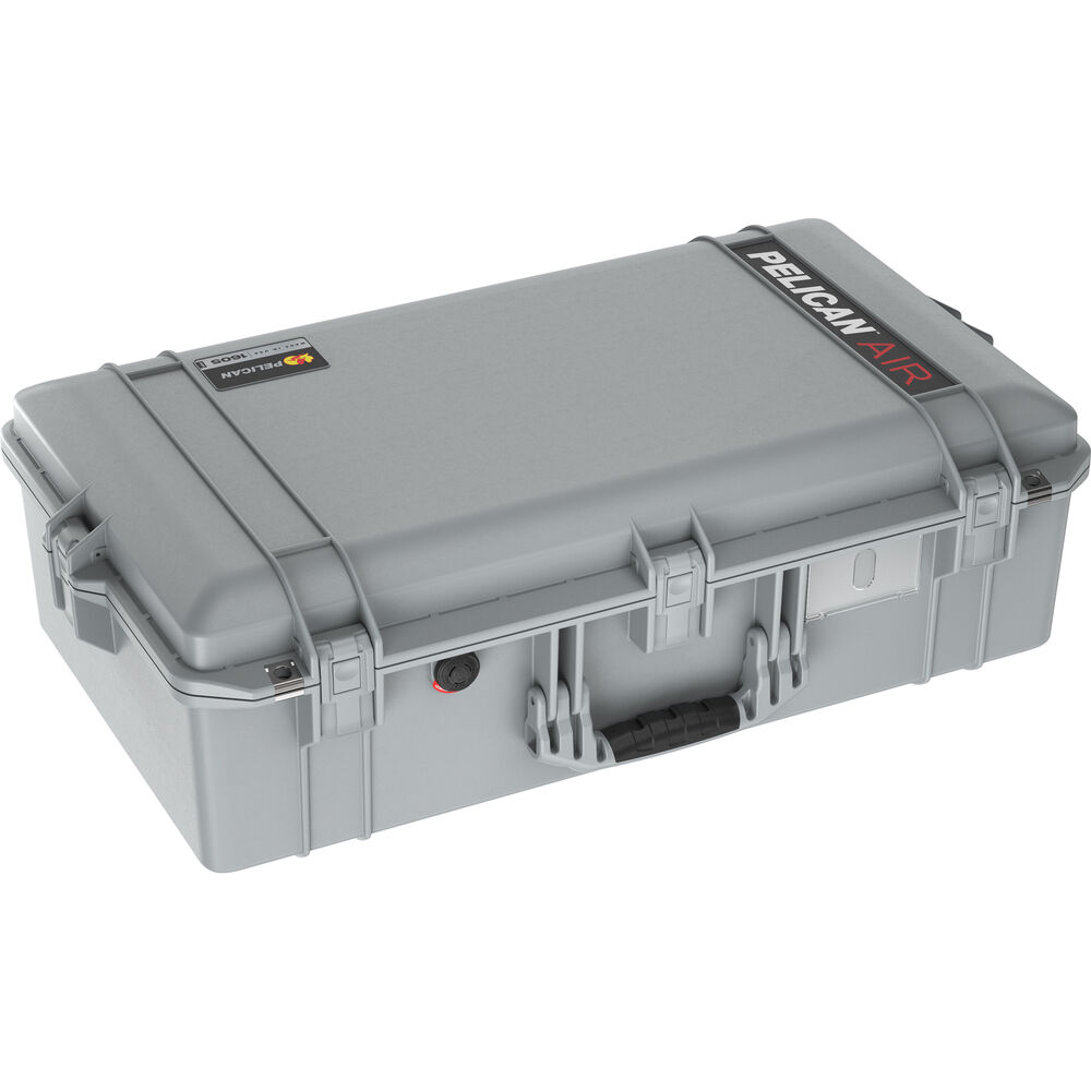 Pelican 1605 Air Case - Silver with Foam