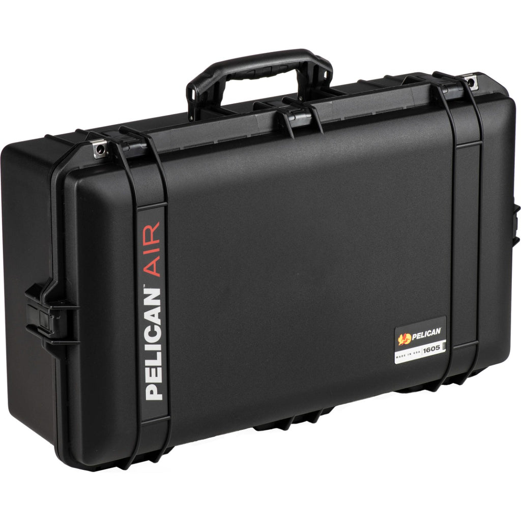 Pelican 1605 Air Case - Black with Foam PE1605AIRBG2
