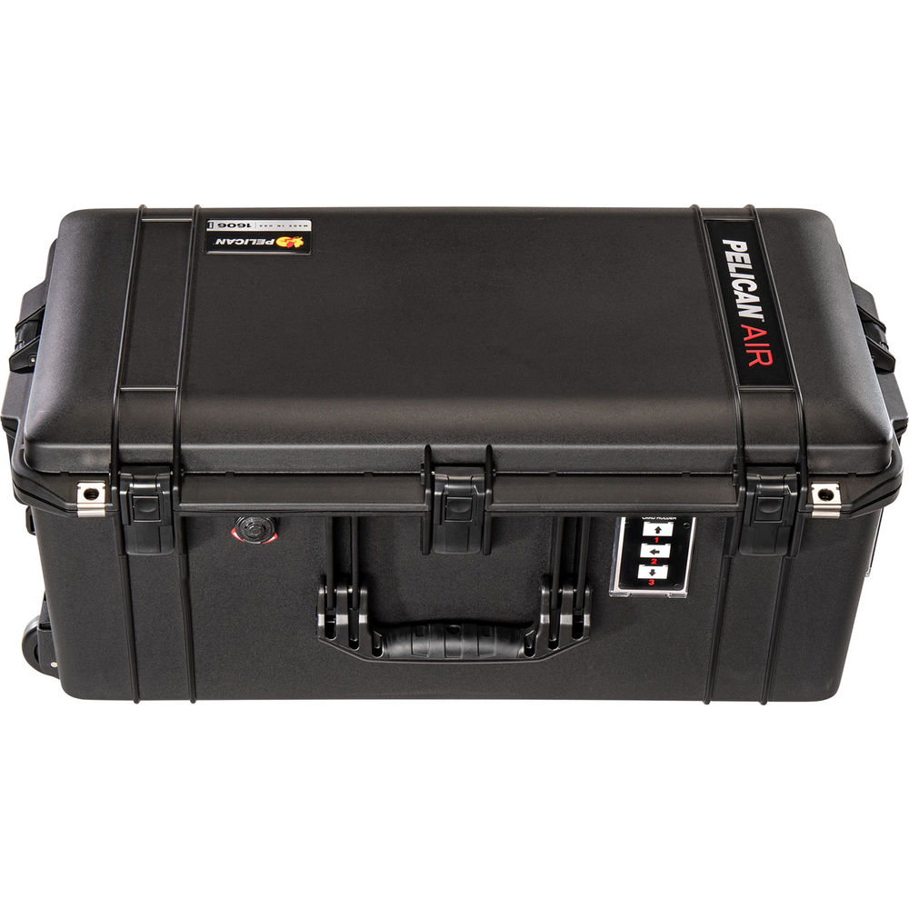 Pelican 1606 Air Case - Black without Foam