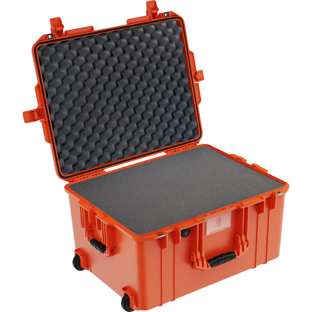 Pelican 1607 Air Case - Orange with Foam
