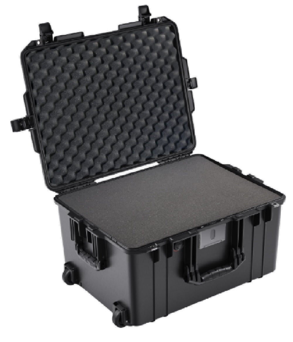 Pelican 1607 Air Case - Black with Foam PE1607AIRBNFG2