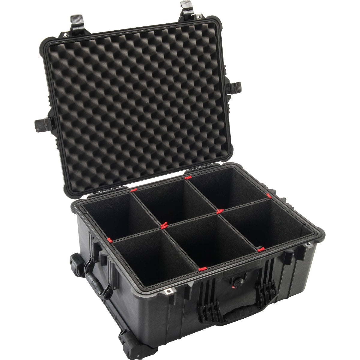 Pelican 1610 Case - Black with TrekPak Dividers