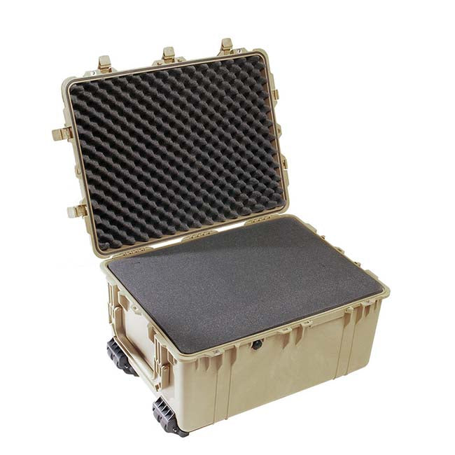 Pelican 1630 Desert Tan Transport Case with Foam