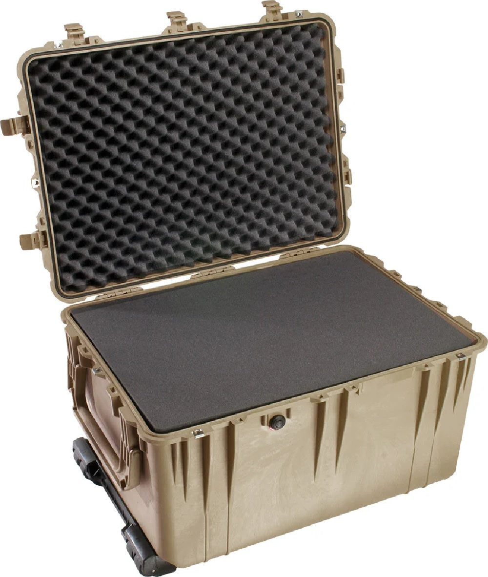 Pelican 1660 Case - Desert Tan with Foam