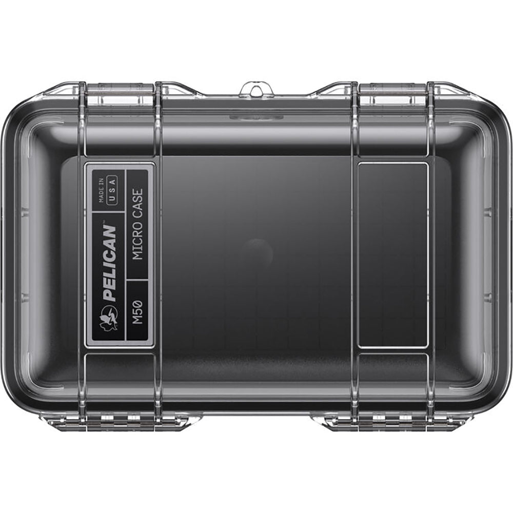 Pelican M50 Micro Case - Black - Clear