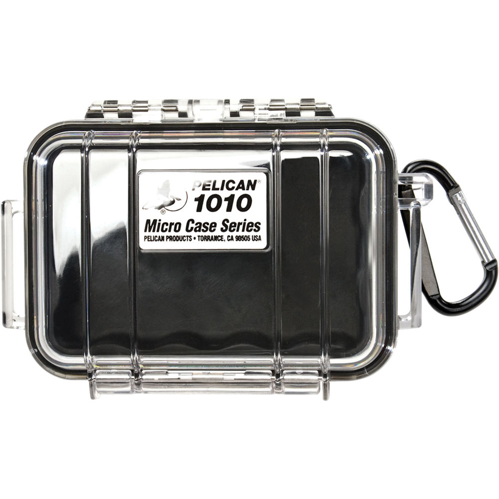 Pelican 1010 Micro Case - Clear Black with Black Liner