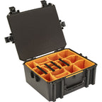 Pelican V600 Vault Case - Black with Padded Dividers