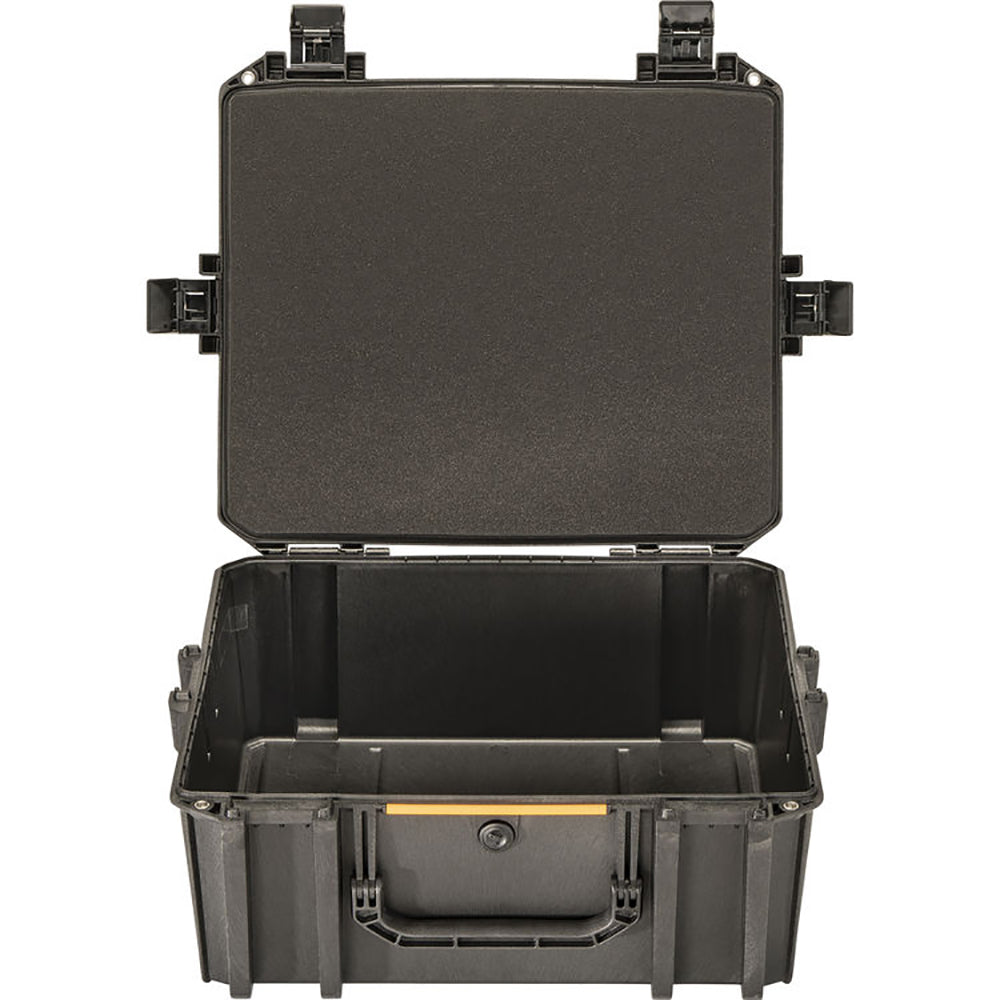 Pelican V600 Vault Case - Black with Padded Dividers