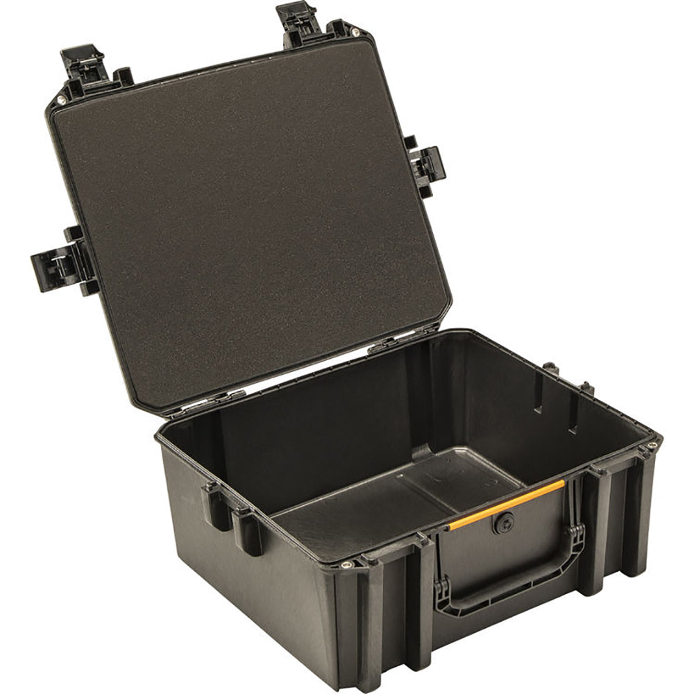 Pelican V600 Vault Case - Black with Padded Dividers