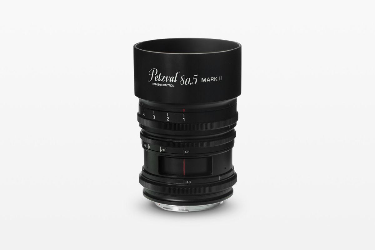 Lomography Petzval 80.5mm f/1.9 MkII Bokeh Control Art Lens - Canon EF