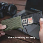 PGYTECH CFexpress CreateMate Card Reader Case Type BSD (Moss Green)