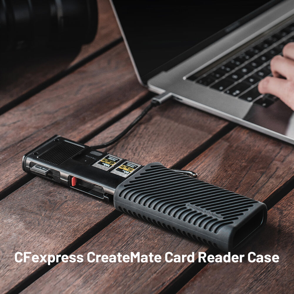 PGYTECH CFexpress CreatMate Card Reader Case Type ASD - Classic Black