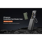 PGYTECH CFexpress CreatMate Card Reader Case Type BSD - Classic Black