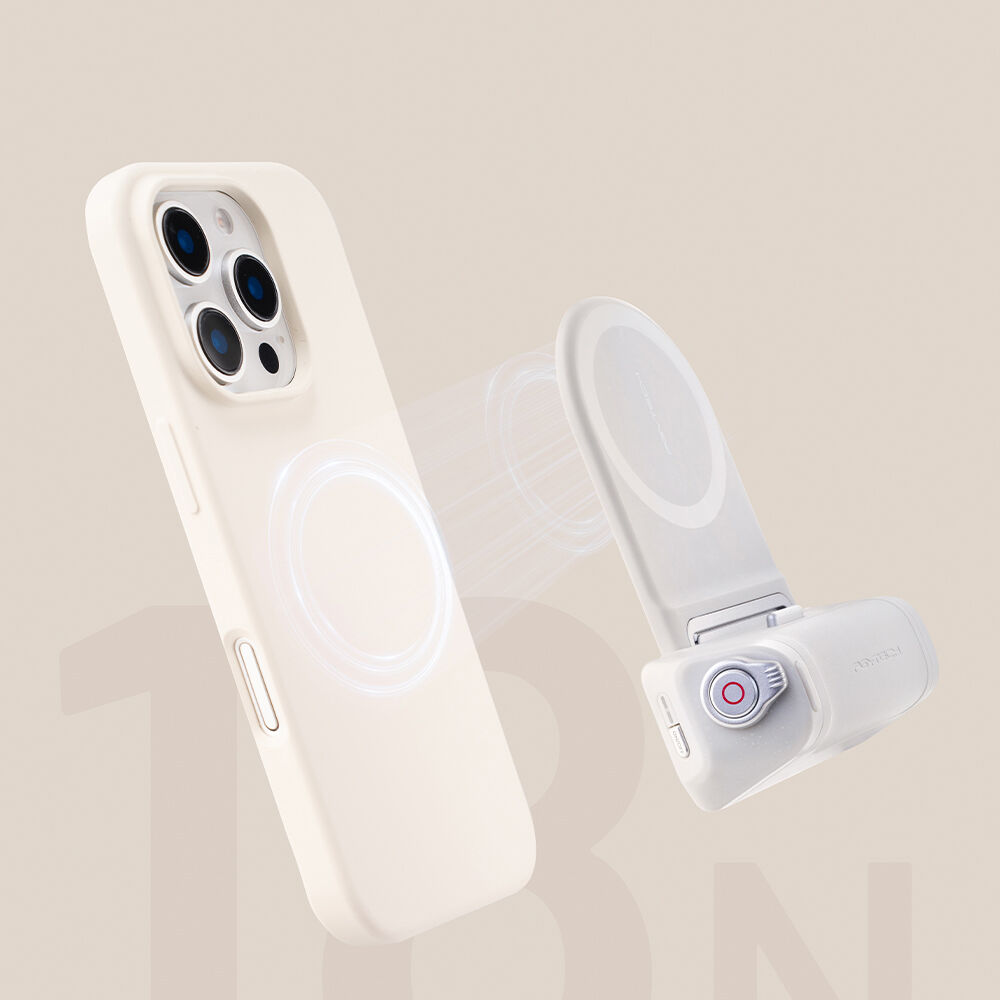 PGYTECH MagCam Phone Grip - Misty Gray