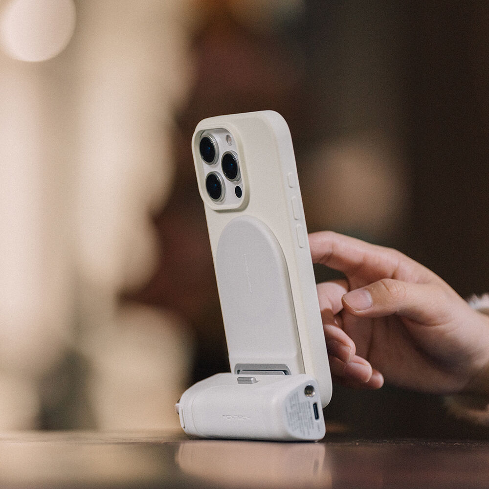 PGYTECH MagCam Phone Grip - Misty Gray