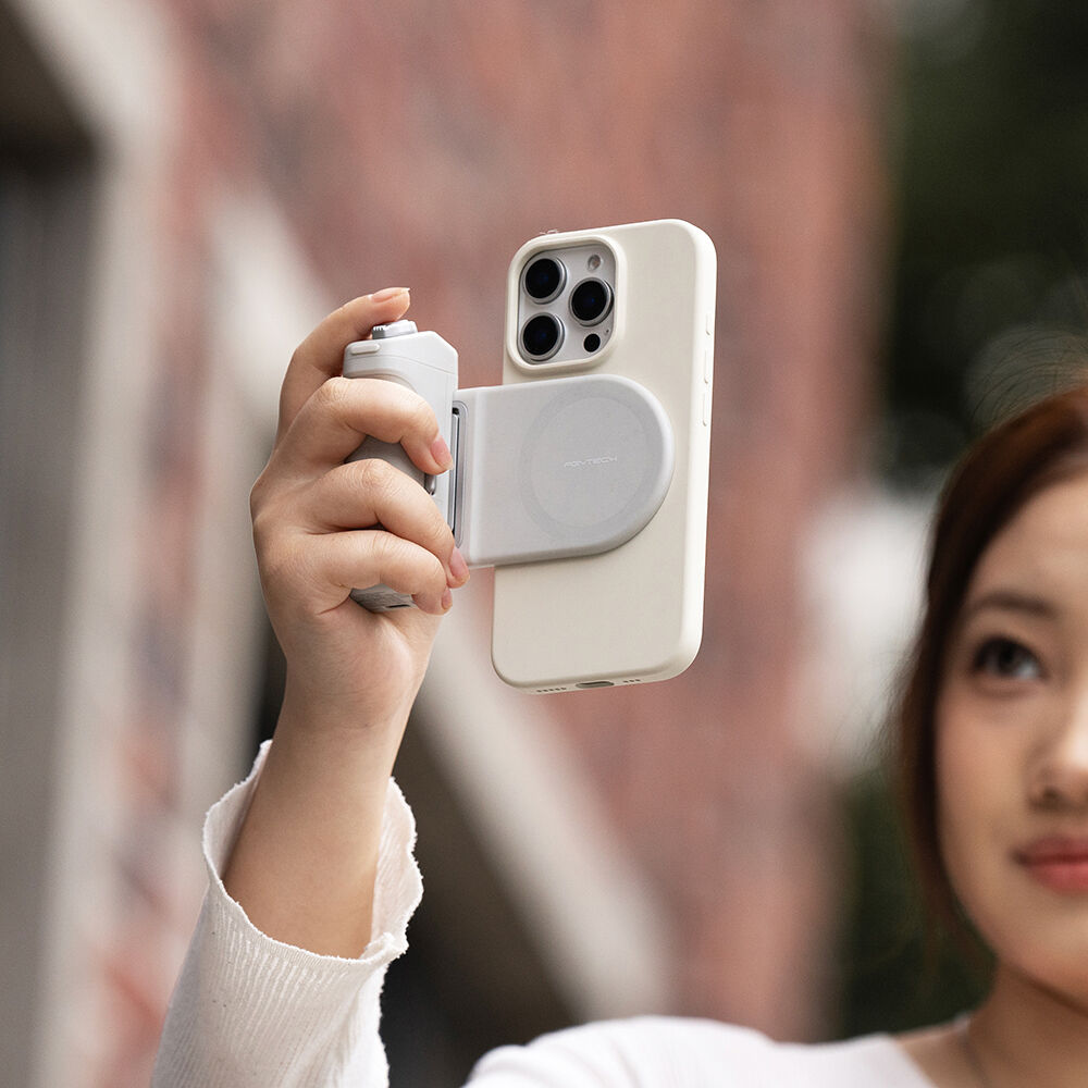 PGYTECH MagCam Phone Grip - Misty Gray