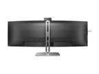 Philips 49B2U6903CH 48.8" 5K QHD 100Hz 4ms VA Curved Monitor Thunderbolt 4