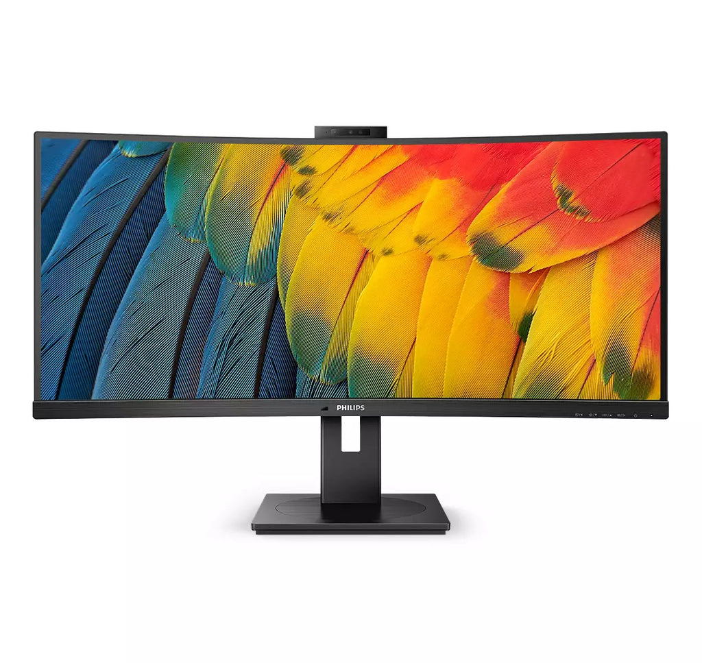 Philips 34B1U5600CH 34" WQHD 120Hz VA Curved Monitor with USB-C Docking