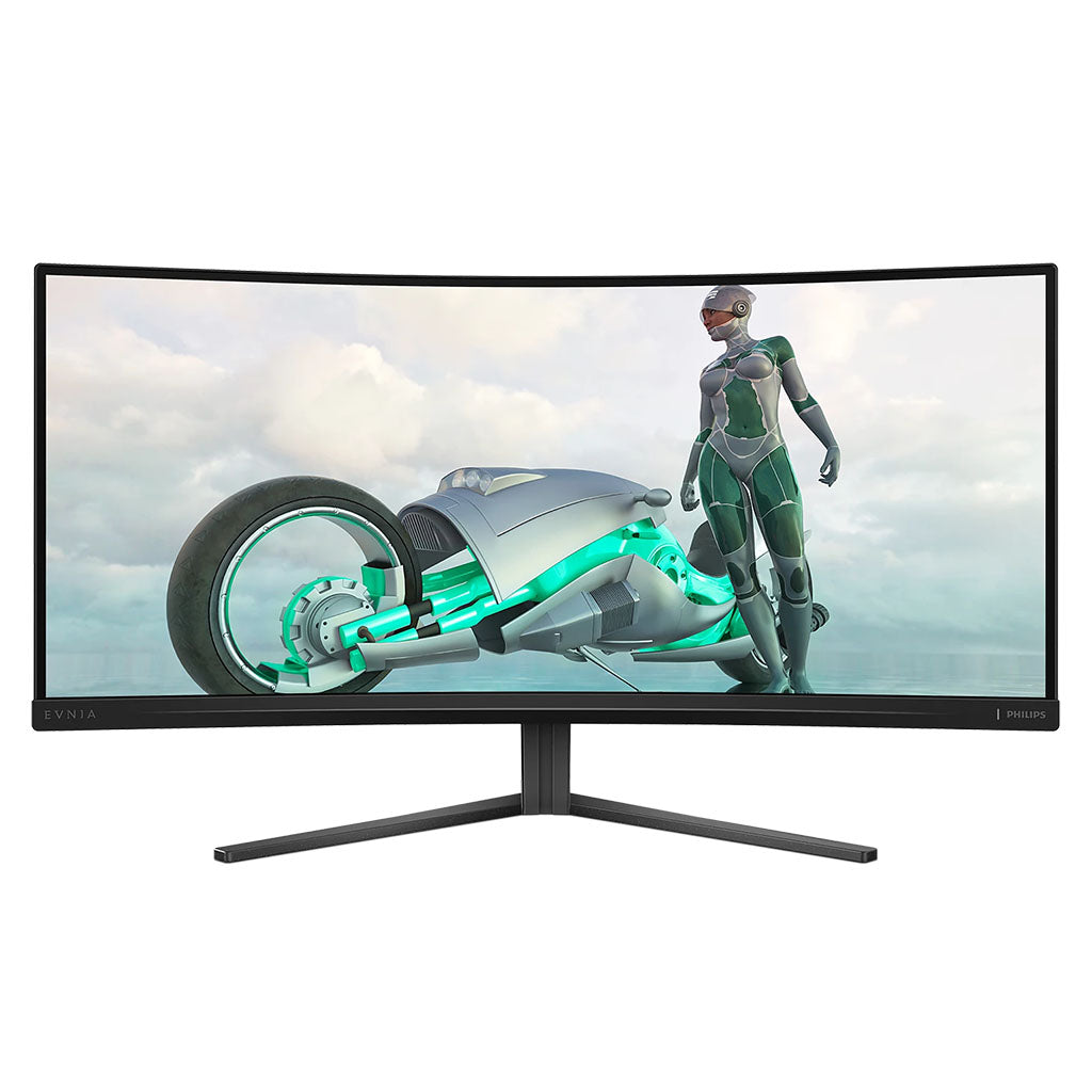 Philips Evnia 34 UWQHD 0.5ms 180Hz Fast VA Curved Gaming Monitor