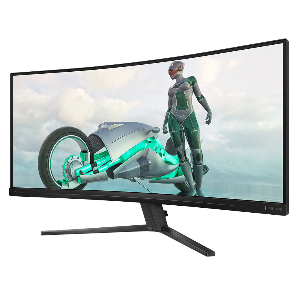 Philips Evnia 34 UWQHD 0.5ms 180Hz Fast VA Curved Gaming Monitor