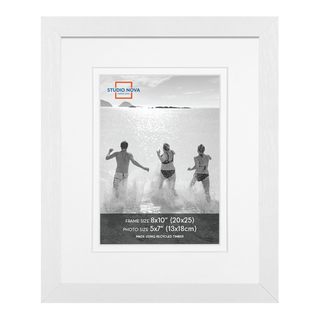 Home Basics White 8x10/5x7" 