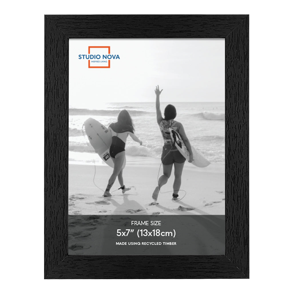  Home Basics Black 5x7"