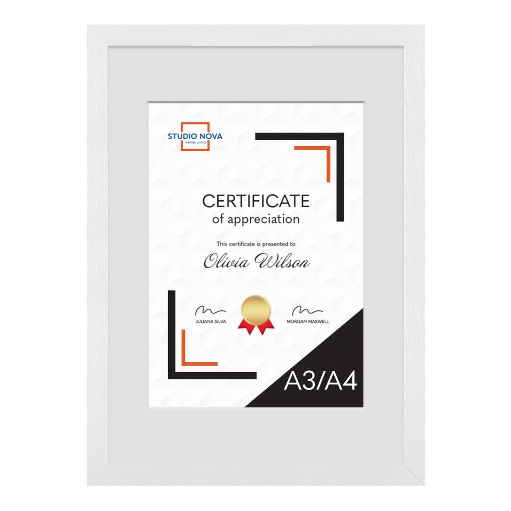 Home Basics White A3/A4