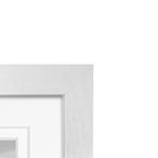  Home Basics White 6x8/4x6" 