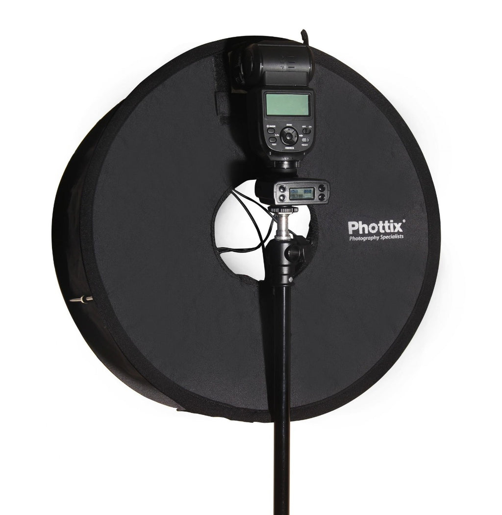 Phottix Ring Flash Softbox Aether - Collapsible for use with Speedlights