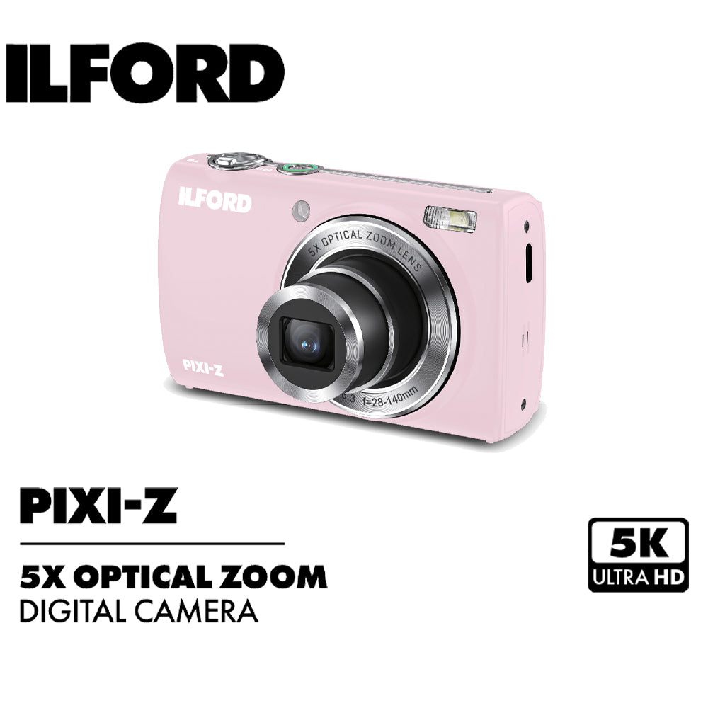 Ilford PIXI-Z Compact Digital Camera - Pink