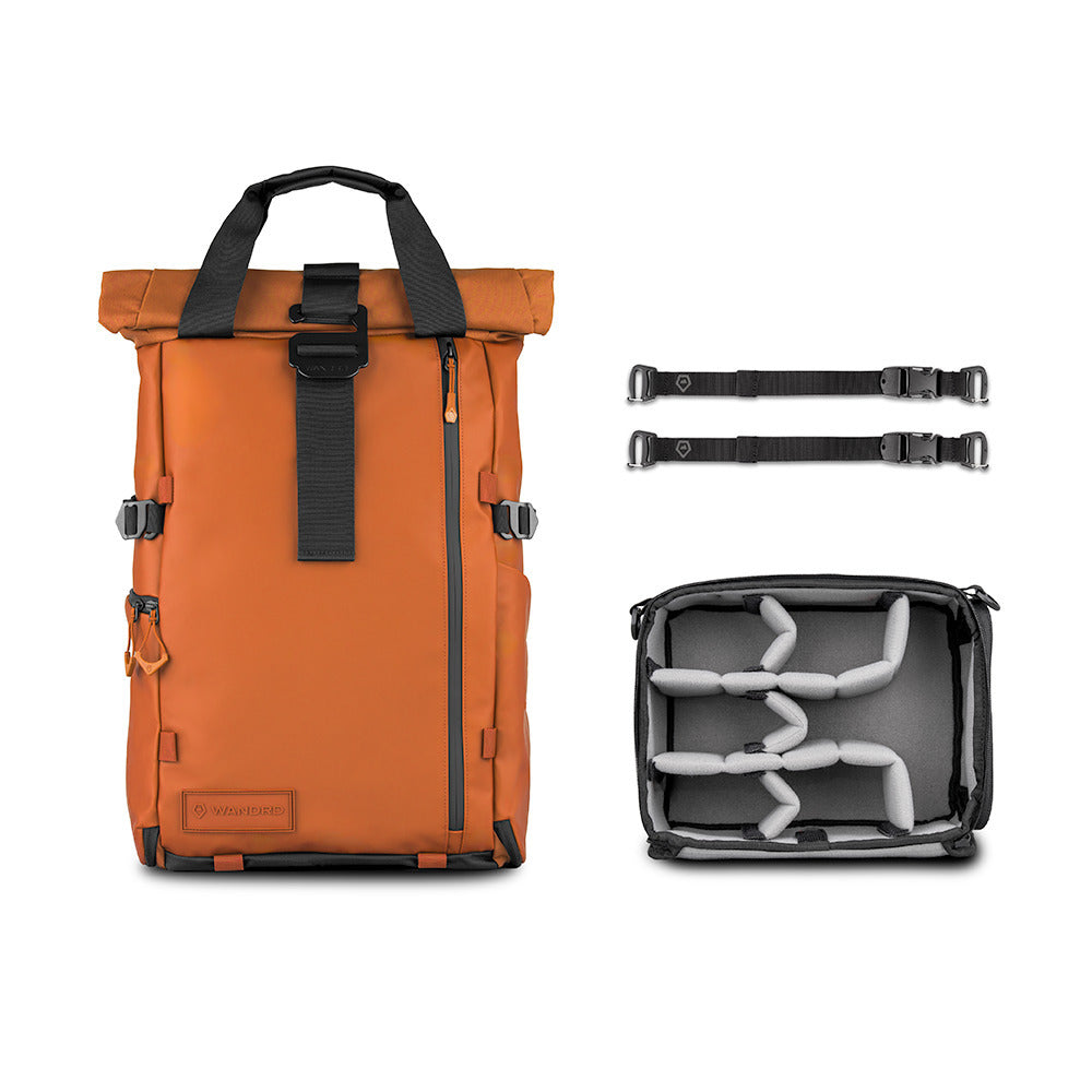 Wandrd PRVKE 21 Sedona Orange Photo Bundle - V4