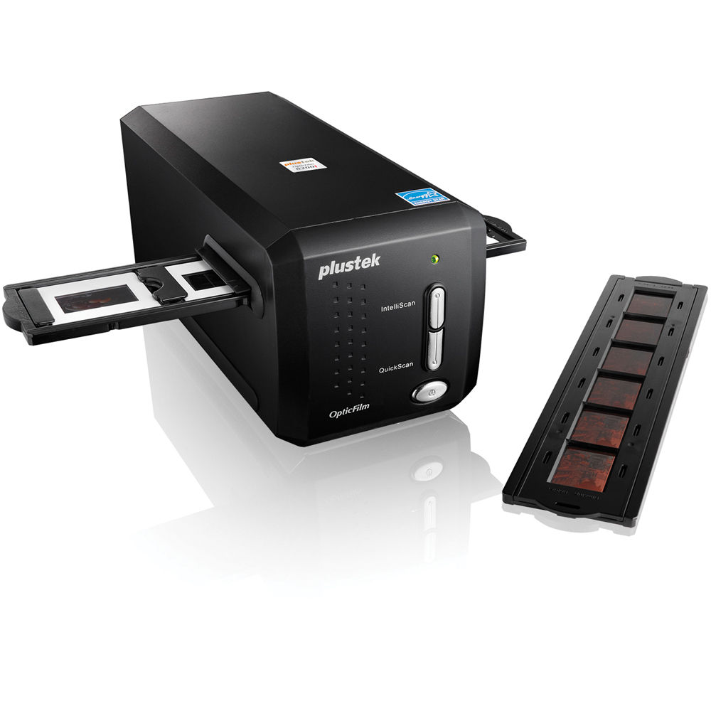 Plustek OpticFilm 8200i Ai Film and Slide Scanner (7200 dpi Optical)
