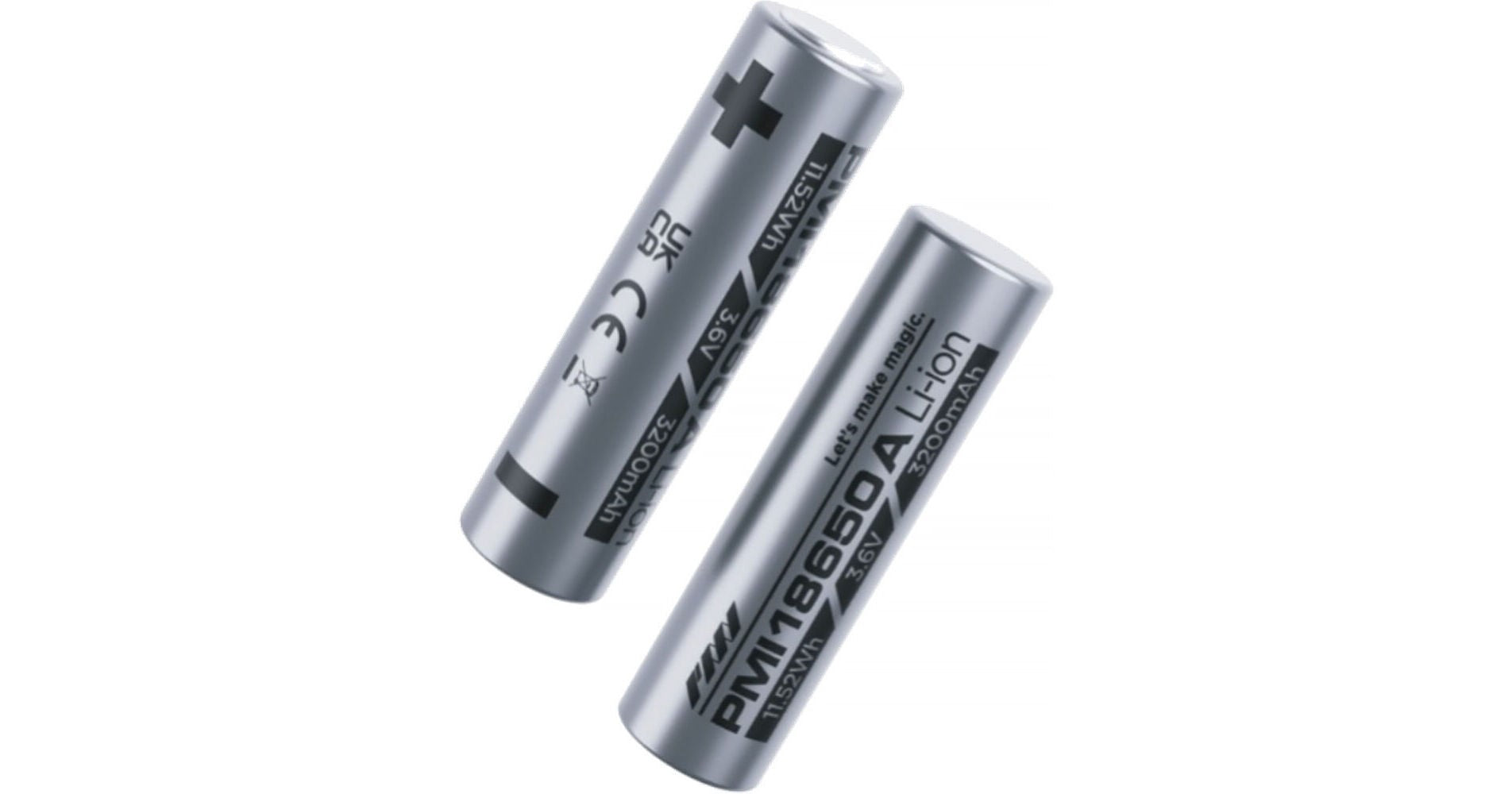 PMI 18650 battery x 2