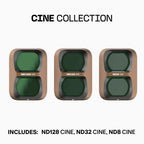 PolarPro Pocket 4p - CINE Collection - Includes: ND8 Black Mist, ND32 Black Mist, ND128 Black Mist, Filter Case
