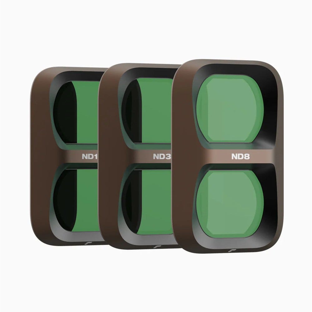 PolarPro Pocket 4p - Shutter Collection - Includes: ND8, ND32, ND128, Filter