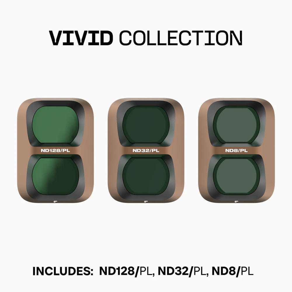 PolarPro Pocket 4p - Vivid Collection - Includes: ND8/PL