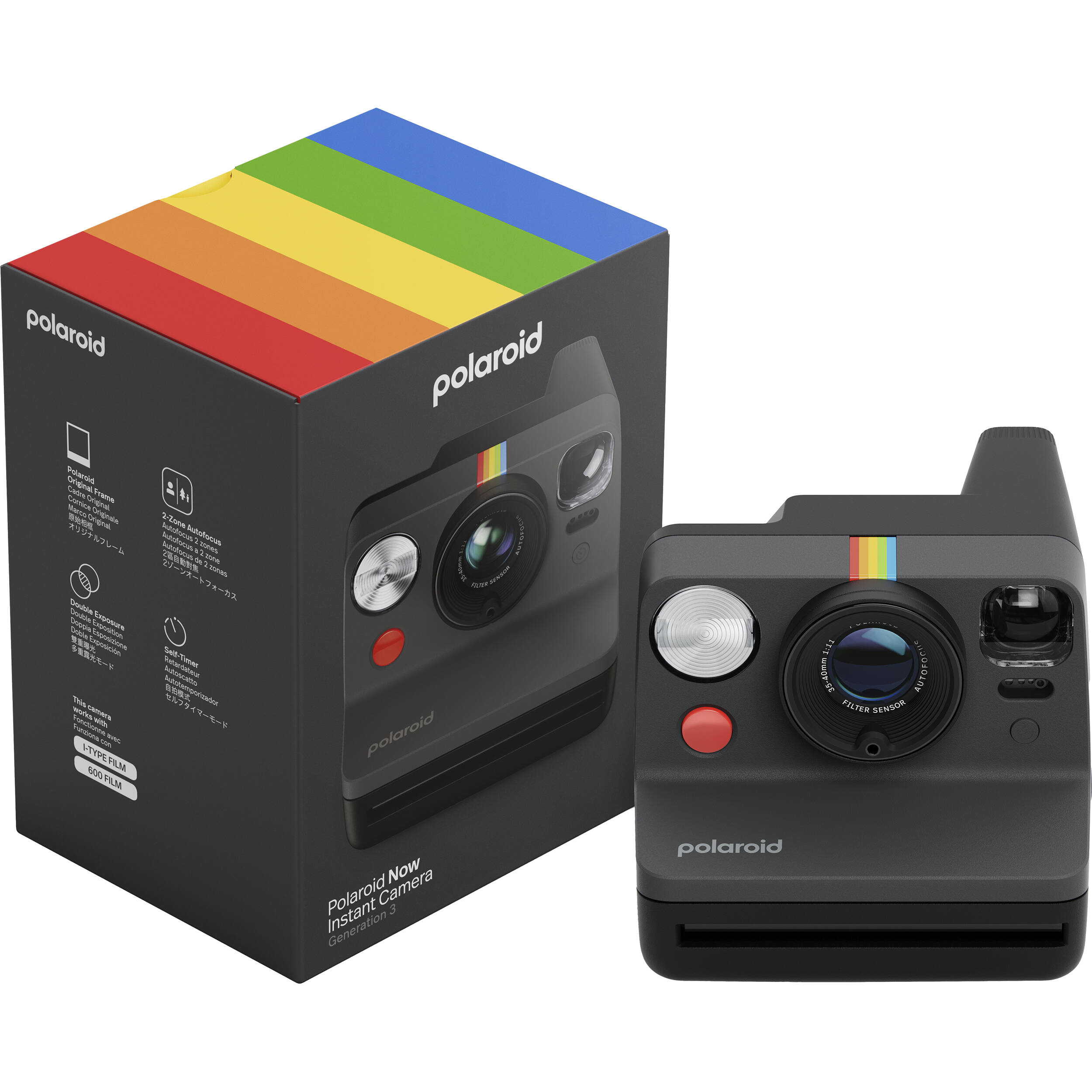 Polaroid Now+ Generation 3 - Black