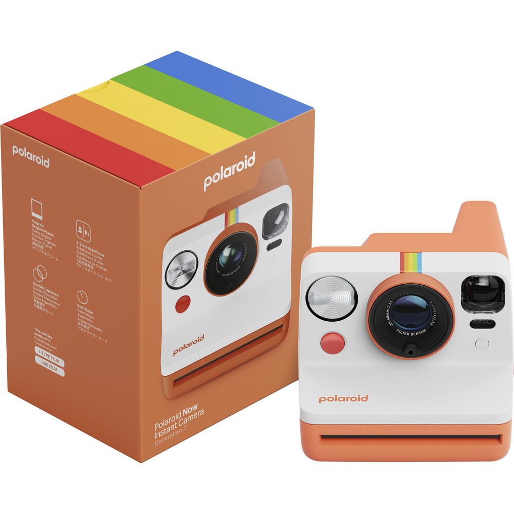 Polaroid Now Generation 3 - Coral
