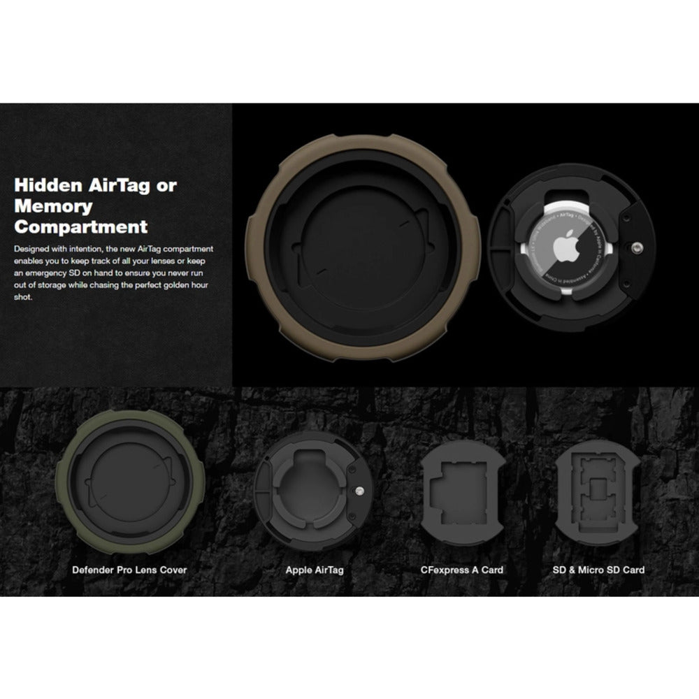 PolarPro Defender Pro - Black - Large (81-90mm lens diameters) 