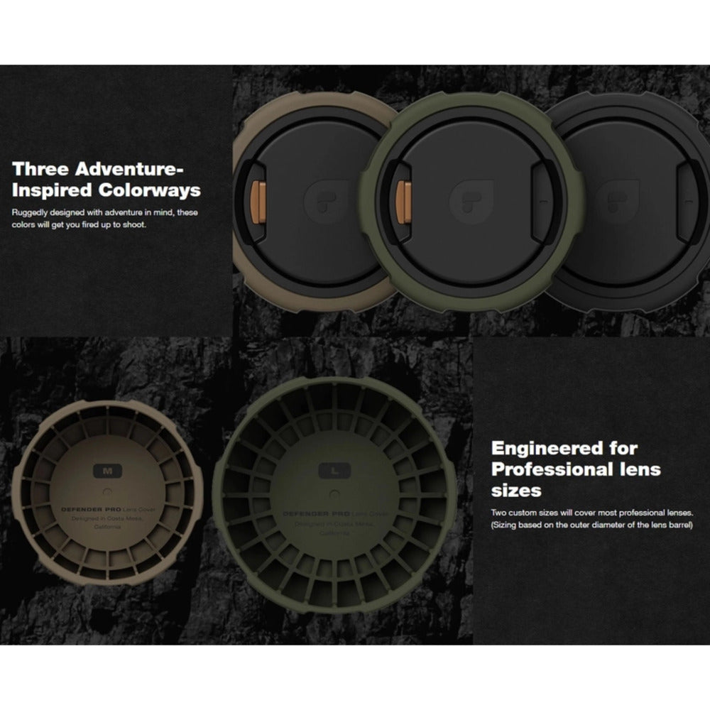 PolarPro Defender Pro - Black - Large (81-90mm lens diameters) 