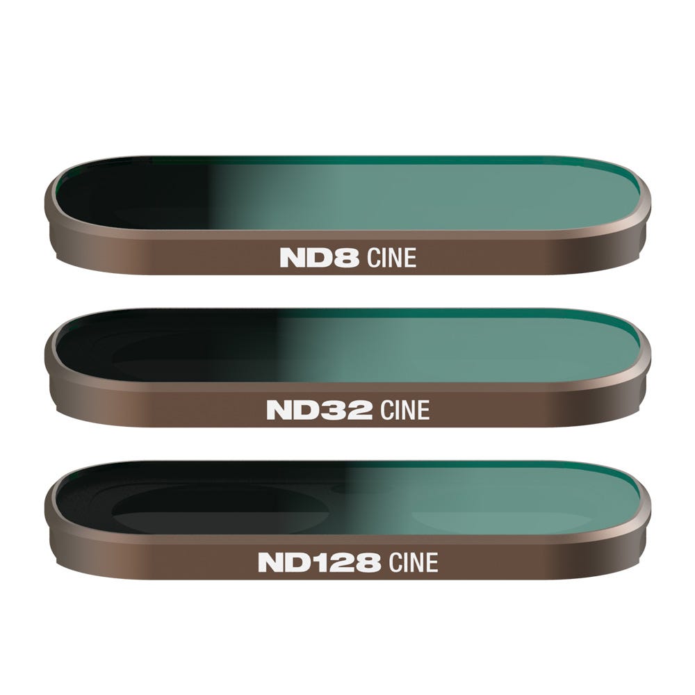 PolarPro Luna Ultra - CINE Collection - Includes: ND8 Black Mist, ND32 Black Mist,