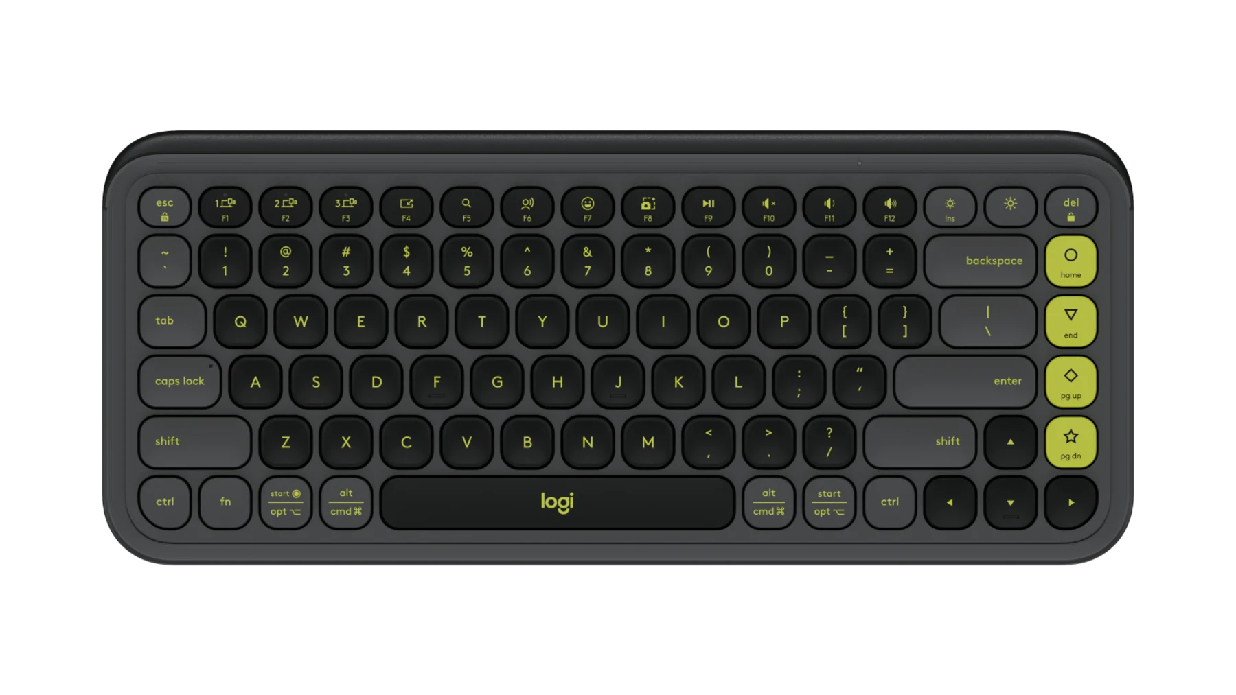 Logitech POP Icon Keys Wireless Keyboard (Graphite)