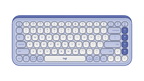 Logitech POP Icon Keys Wireless Keyboard (Lilac) 